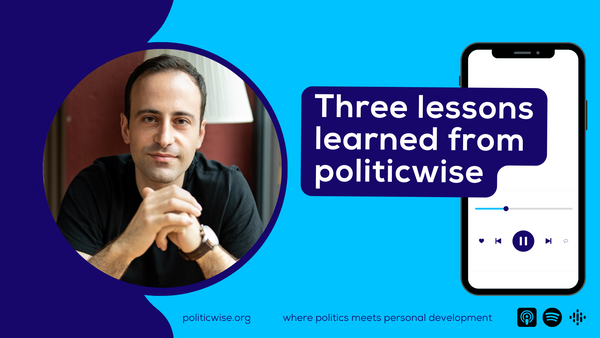 Three lessons learned from politicwise