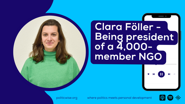 Clara Föller -  Being president of a 4,000-member NGO